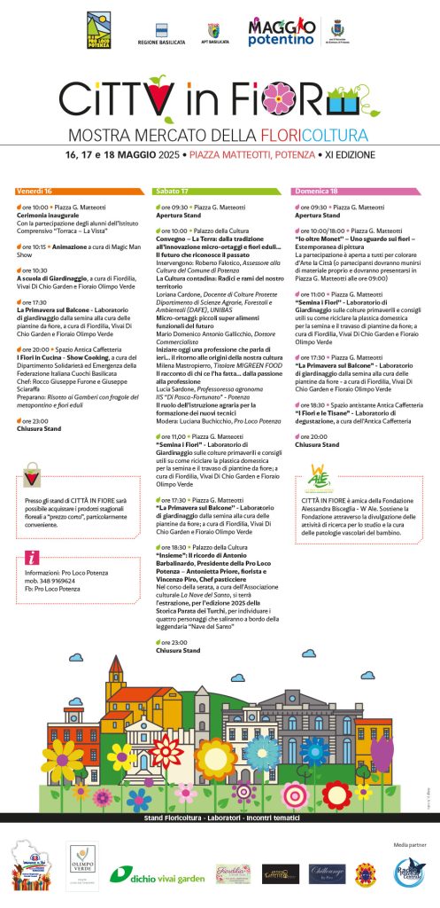Città in fiore - 16/18 maggio 2025