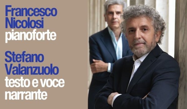 Locandina Wladyslaw Szpilman è il protagonista de "La musica miracolosa", racconto per voce narrante e pianoforte su testo originale