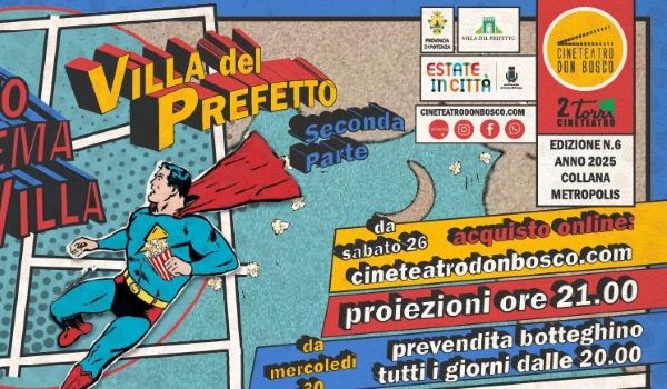 Grafica cartoon della programmazione cinema in vbilla